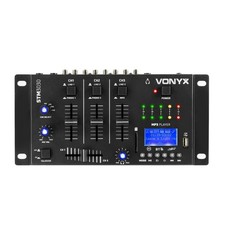 Vonyx STM3030 Bluetooth DJ Mixer 4 Channels with USB & Effects