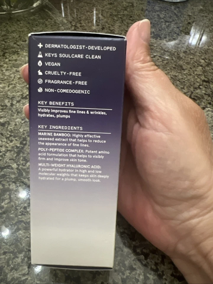 Keys Soulcare Truly Becoming Suero Péptido Multi-Beneficio 1 FL Oz Tamaño Completo Nuevo en Caja Foto 2 de 4