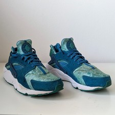 Nike Air Huarache Green Abyss Turbo Green 2014 Mens UK 11 Excellent Condition