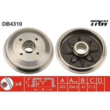 Tambour de frein Peugeot 304