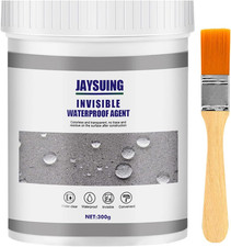 Jaysuing 300G Invisible Waterproof Agent: Transparent Sealant for Insulating, Re