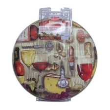 Range Kleen Wine Round Steel Electric Stove Burner Covers Set of Four