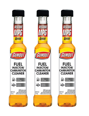 #ad Pack of 3 Gumout Fuel Injector Cleaner Carb Cleaner Additive 6 oz 510021W $8.59