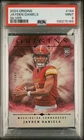 2024 Panini Origins Card #144 Jayden Daniels Rookie Silver /75 Graded PSA 9 Mint
