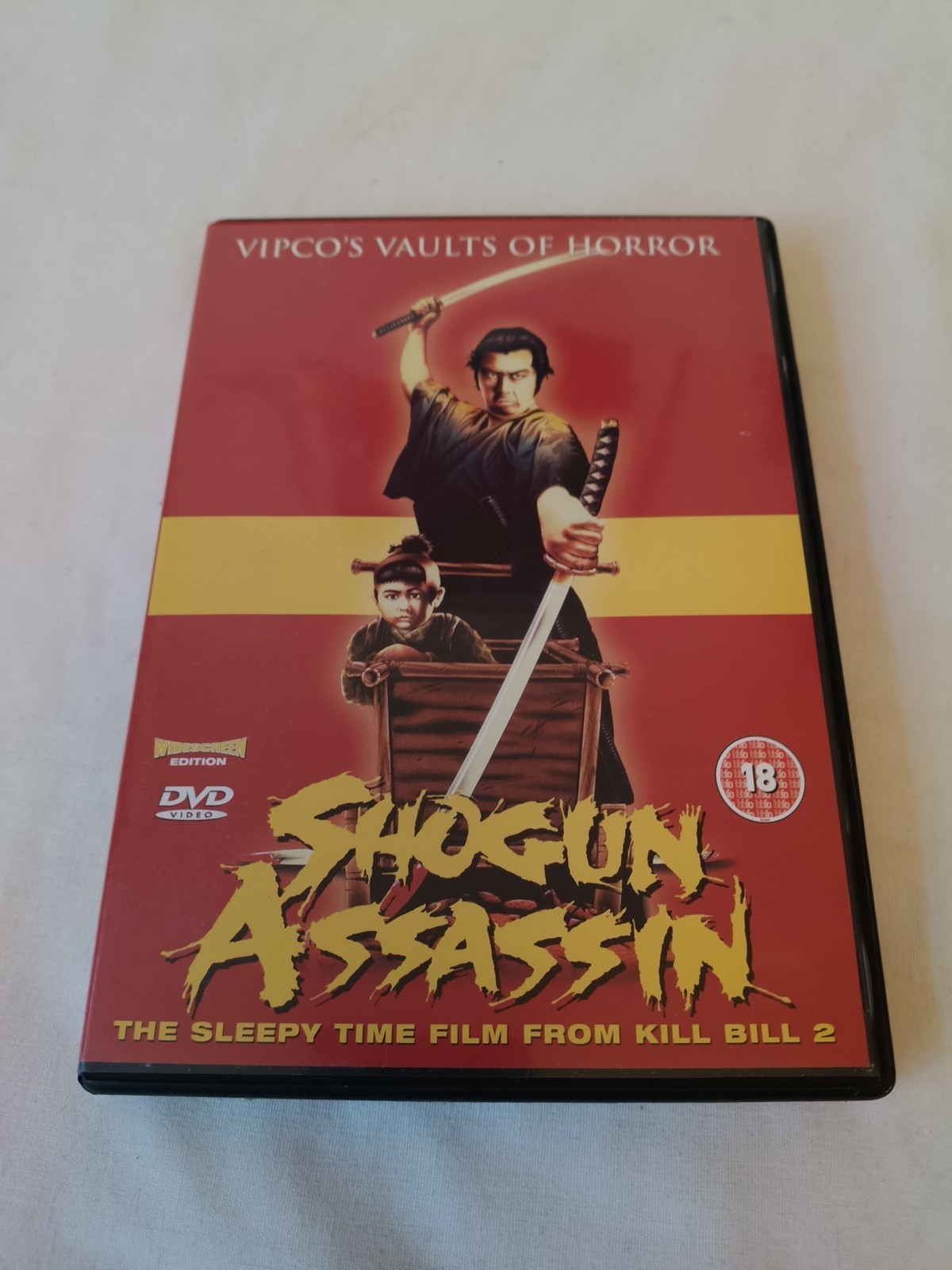 Shogun Assassin DVD - UNCUT VERSION! Vipco's Vault of Horror Region 2