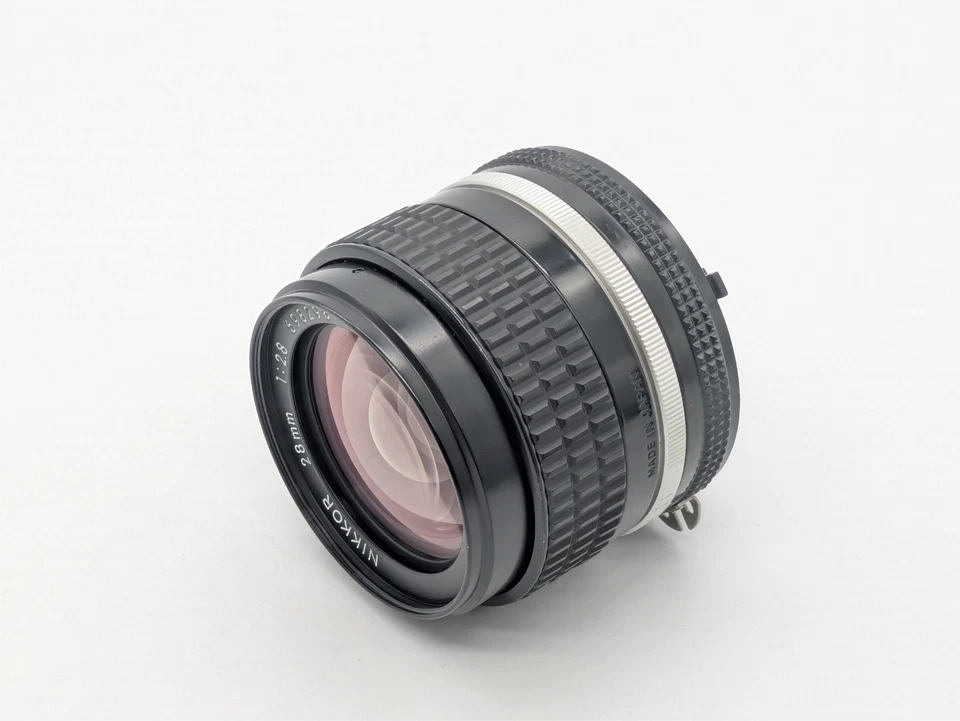 Video*[EXCELENTE COMO NUEVO*] Nikon Ai-S Ais Nikkor 28 mm f/2,8 gran angular MF Prime JAPÓN # 1 Foto 2 de 4