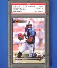 2000 Collector's Edge Graded - Steve McNair Uncirculated /5000 #132 PSA 9