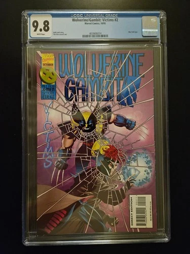 Marvel Comics Wolverine/Gambit : Victims # 2 October 1995 CGC Grade Of 9.8 Book