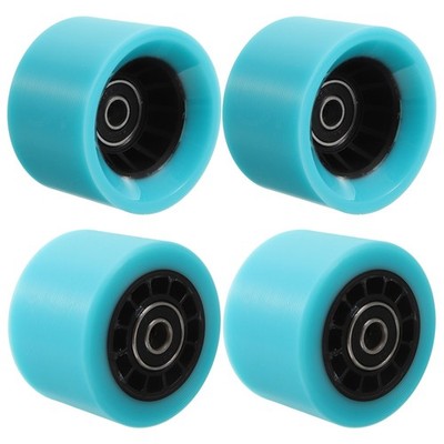 4 Pcs Rollschuhrolle Rollschuhrollen Quad-Rollschuhe Rollschuhteile
