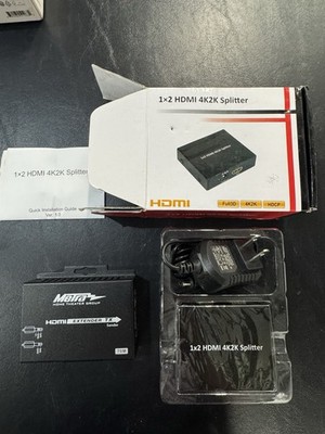 Metra Home Theater HDMI Extender  FX Sender 70M And HDMI Splitter 1x2  4K2K