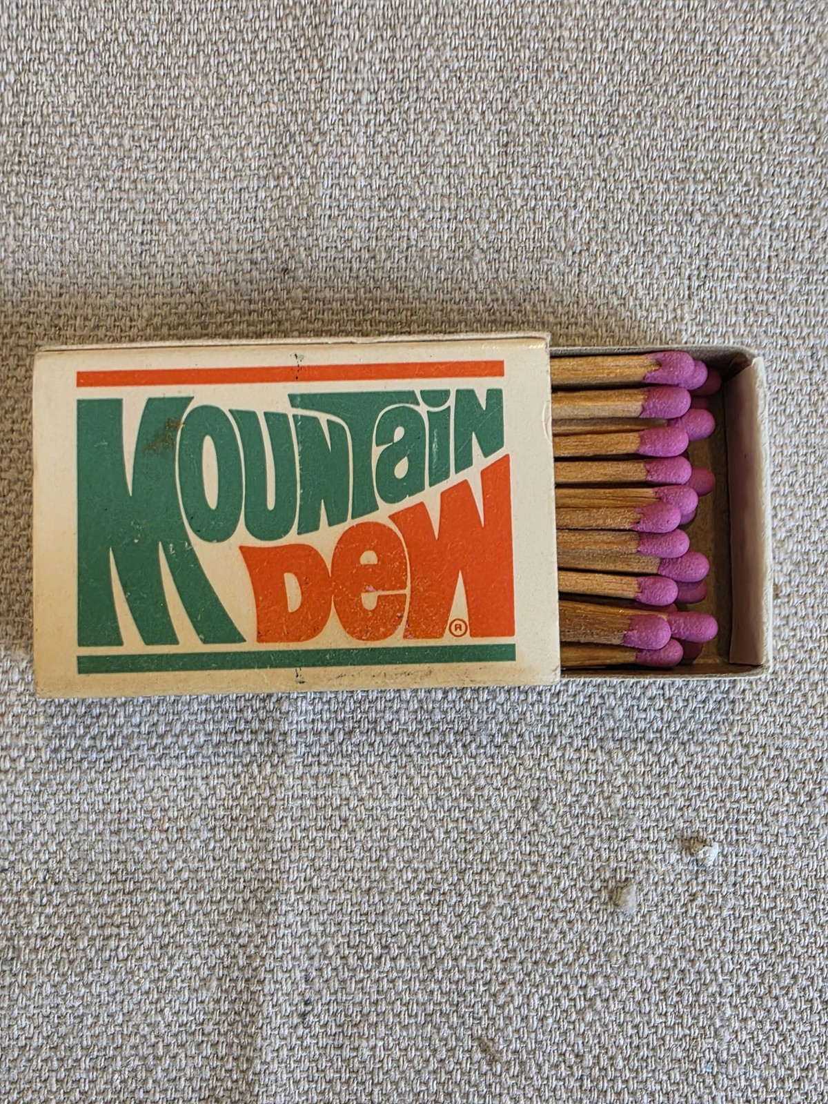 Vintage Mountain Dew The Lightweights 7up Matchbook Memphis Used