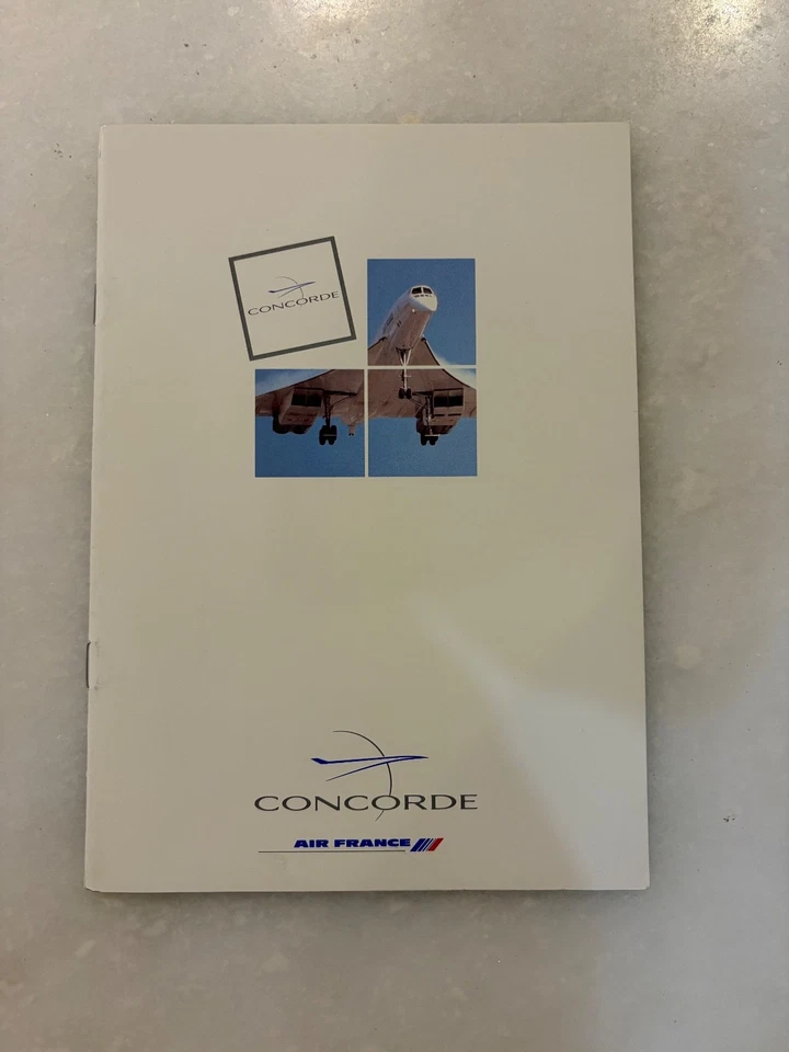 Ancien guide de vol CONCORDE AIR FRANCE - Photo 1/2