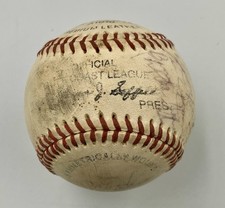 1992 Ft. Lauderdale Yankees Team Signed Baseball Mariano Rivera? Gulf Coast Ball