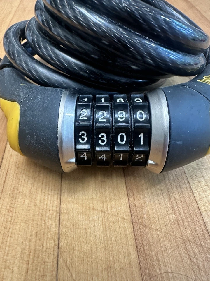 On Guard Bike Cable Lock - 40mm Direct Connection - Great Condition - W/H Code - Image 2 of 4