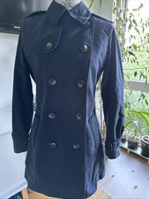 Tommy Hilfiger Damen Parka Mantel, Größe M Blau