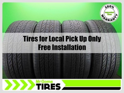 4 245/50R19 USED TIRES BRIDGESTONE DUELER H/P SPORT AS RSC RFT 8.3/32 TREAD 105H