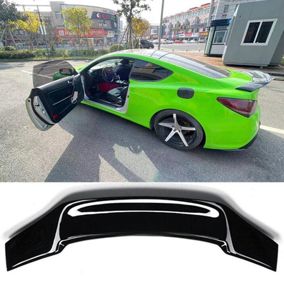 For 2009-2016 Hyundai Genesis Coupe Duckbill Rear Spoiler Trunk Wing Gloss Black - Imagem 2 de 4