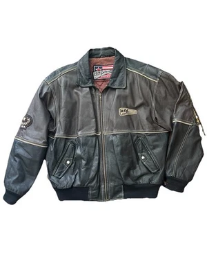 Michael Hoban Usa Leather Jacket for sale | eBay