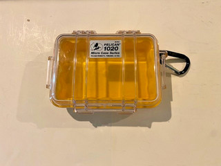 Pelican 1020 Micro Case Series Waterproof Hard Camera Case Clear/Yellow