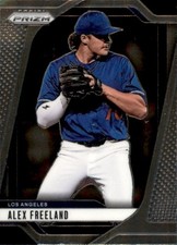 2025 Panini Prizm #22 Alex Freeland Los Angeles Dodgers - BK199