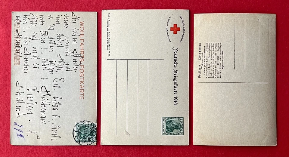 3 x AK Adel & Monarchie 1911 Kaiser Wilhelm II. mit Enkel ( 163397 - Bild 2 von 2