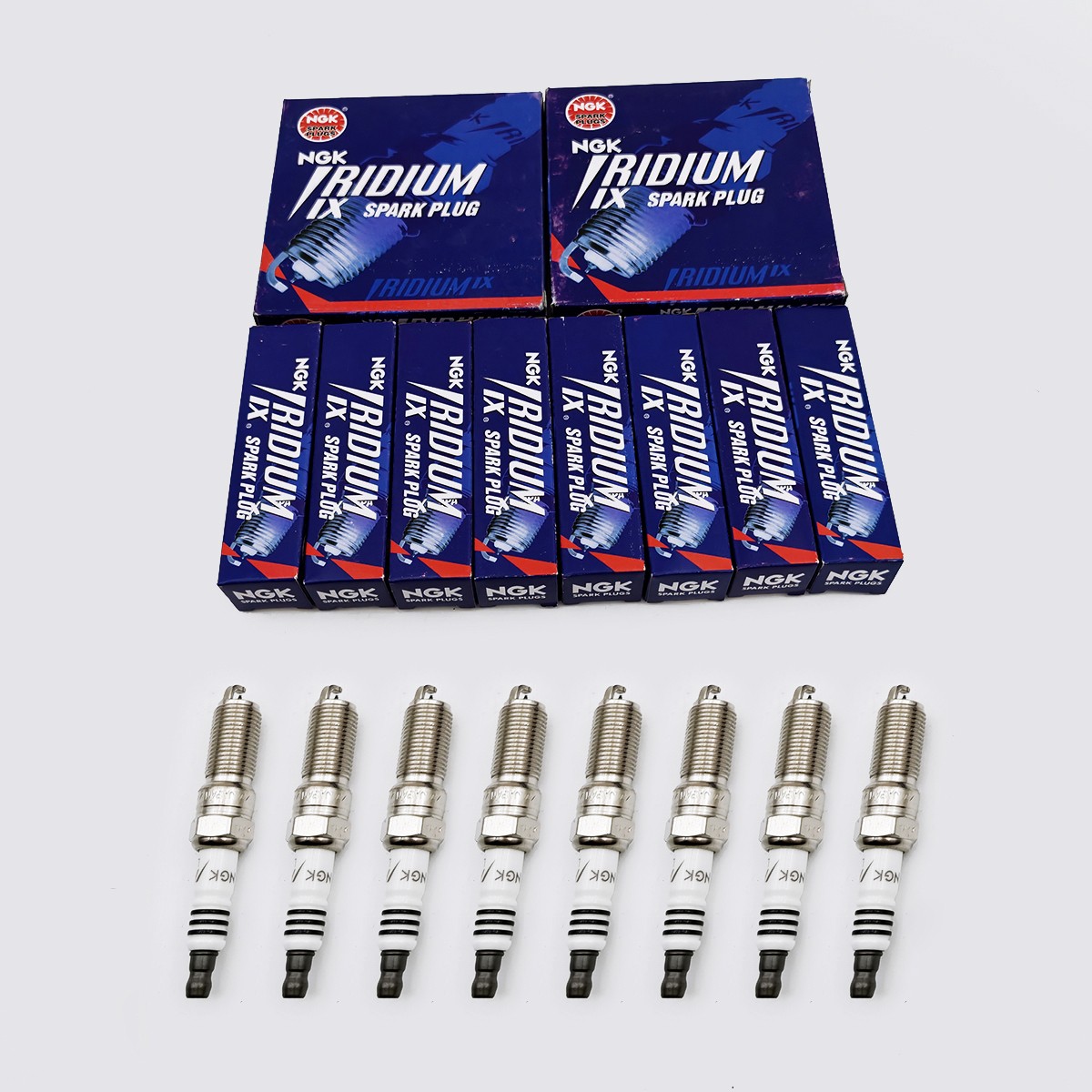 8PCS Genuine OEM Iridium IX Spark Plugs NGK #6509 LTR6IX-11 For 11-15 Ford 5.0L