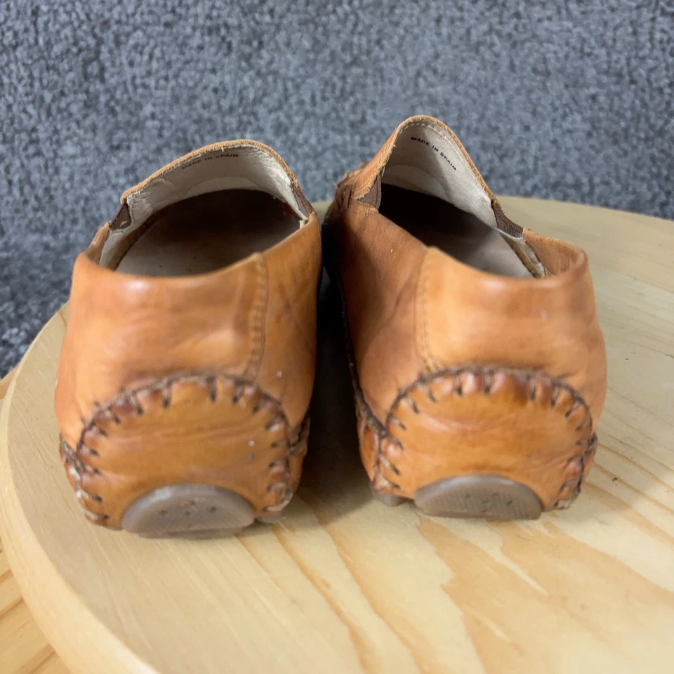 Pikolinos Zapato Jerez Cuero Mocasín Plano Mujer Talla 6 Tostado Mocasín Sin Cordones Foto 4 de 4