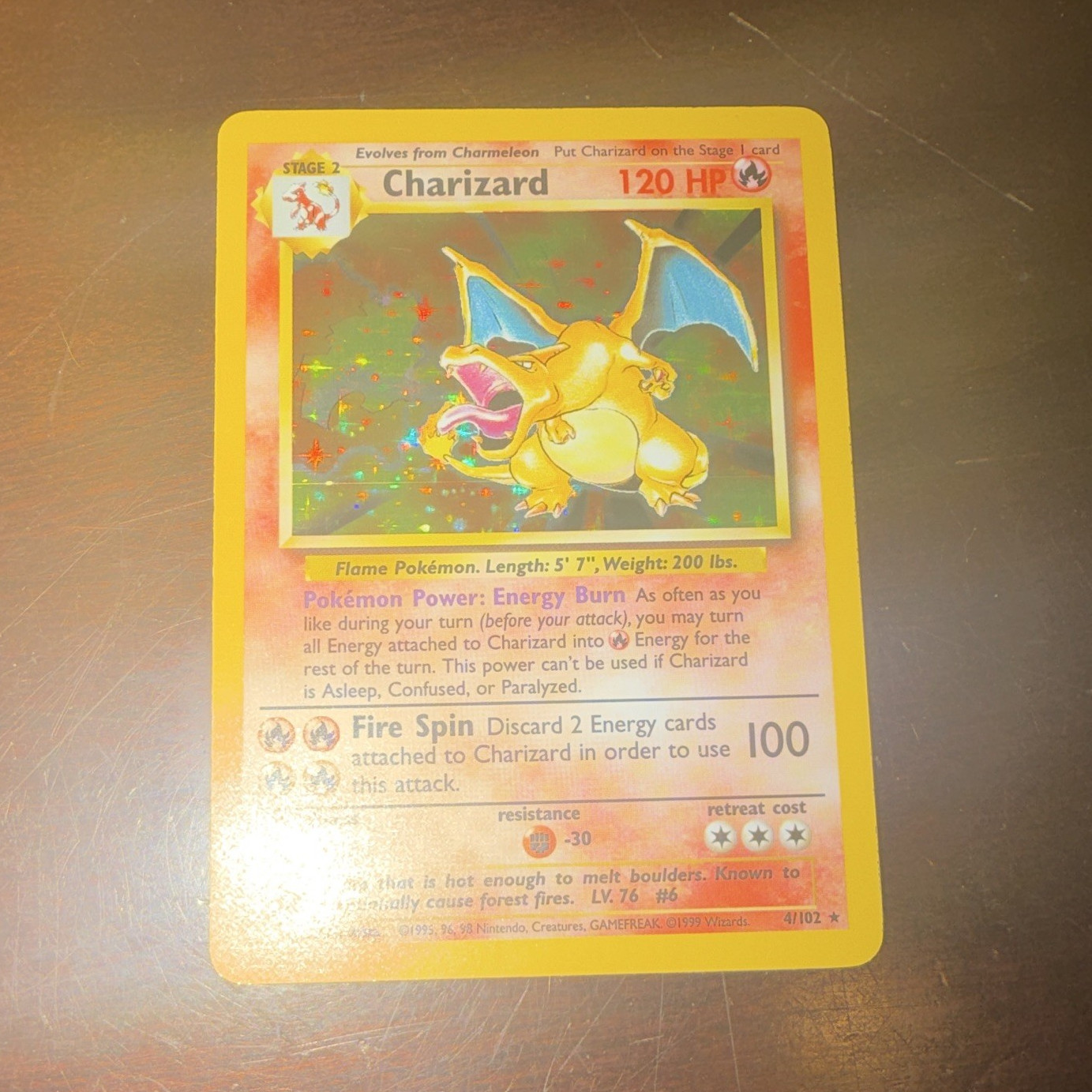 charizard pokemon card unlimited 4/102 (1999) Beckett 9 Zapp! Comics Package quantity Pokemon Base Set Unlimited Box