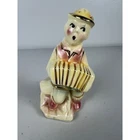 Vintage Shawnee Pottery Swiss Alps Boy Figurine Ceramic Salt/Pepper Shaker MCM
