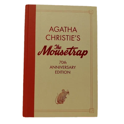 Agatha Christie The Mousetrap 70th Anniversary Hardcover Edition 2023 - Image 1 of 4