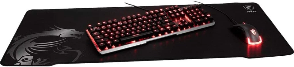 MSI AGILITY GD70 - XXL Extended Gaming Mouse Pad, Silk Gaming Fabric Surface, So - Image 4 of 4