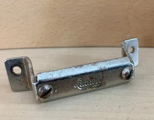 LUDWIG 50s 60s Vtg Nickel P32 P-32 BUTT PLATE Snare Drum Part Pioneer Jazz Fest