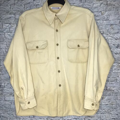 Vintage 70's Cable Car Clothiers Robert Kirk Long Sleeve Cotton Shirt Men's XL - Picture 1 of 11