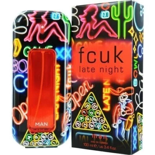 Fcuk Late Night de French Connection 3,4 OZ eau de toilette spray para hombres Foto 2 de 2