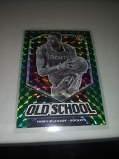 Tracy McGrady 2019-20 Mosaic Old School GREEN Prizm! ROCKETS