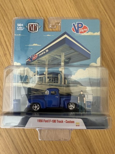 Camion Porte-auto M2 Machines - 1958 Ford C-600 & 1956 Ford F-100 - Échelle 1:64 - Neuf