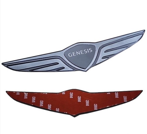 Hood OEM New Wing Logo 6Color Black Emblem Badge 1PC For 2020~2024+ Genesis GV70 - Bild 14 von 35