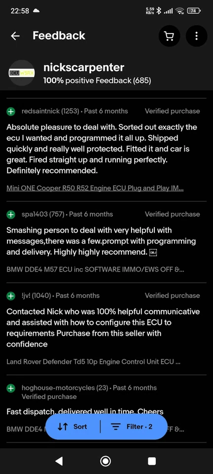 Mini Cooper S R53 EMS5150 Steuergerät - JCW GP1 Plug and Play ECU - Bild 2 von 3