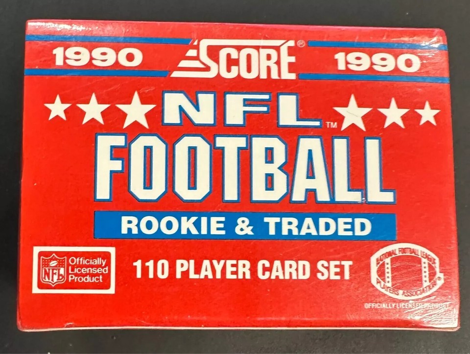 1990 Score Rookies and Traded Football -See Listing For Available Cards All NM/M