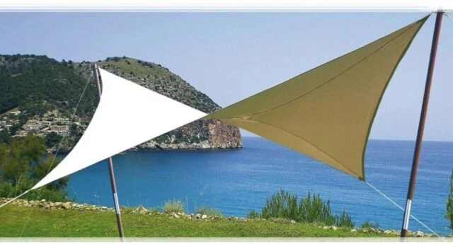 Tenda A Vela Parasole Rettangolare 1,5 X 5 M | Oxford 185g/m² | Blocca 98% UV | Rosso Ruggine Per Terrazzo E Giardino