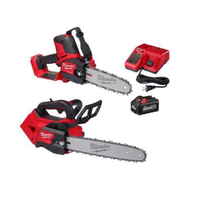 Milwaukee Outdoor Power Combo 18V Li-Ion Cordless Pruning Saw+Chainsaw+Charger