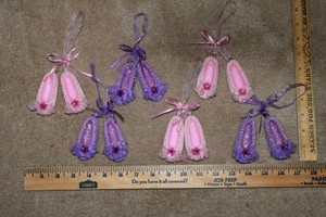 purple pointe shoes