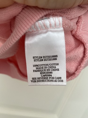 Z SUPPLY Girls' Gianna Terry Tee size S (7-8) - Picture 4 of 7