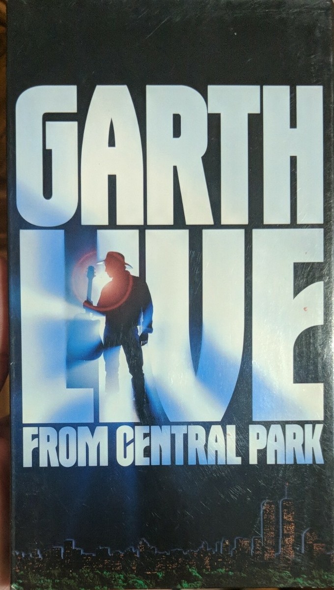 Garth Brooks - Garth Live From Central Park (VHS, 1998