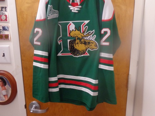 Colorado Avalanche/Halifax Moosehead #22 Nathan MacKinnon QMJHL CUSTOM Jersey