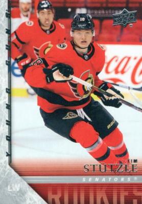 2020-21 Upper Deck '05-06 Upper Deck Tribute #T81 Tim Stutzle YG Ottawa Senators