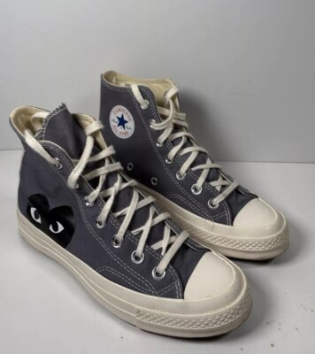 Converse All Star X Play Comme des Garçons Sneaker UK4 Grau Chuck Taylor