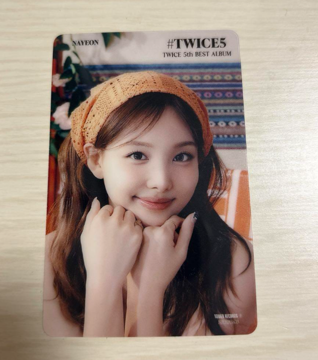 TWICE タレントカードセット 5th BEST ALBUM TWICE #TWICE5 JAPAN 5th BEST ALBUM Sealed CD ALL ver