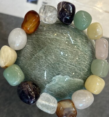 Multiple Stones Nugget Bracelet