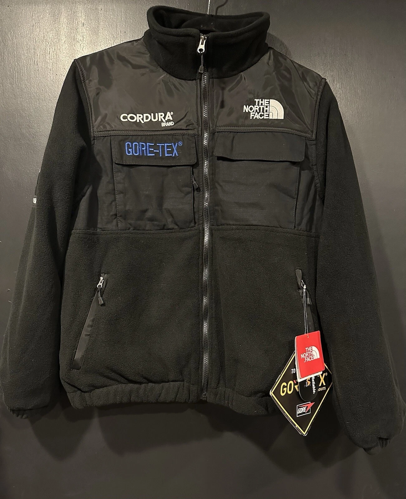 Veste Supreme x The North Face Expedition noire FW18 Cordura GoreTex X LARGE